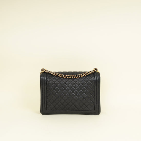 Chanel Black Le Boy Large Flap Bag