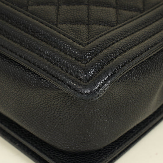 Chanel Black Le Boy Large Flap Bag