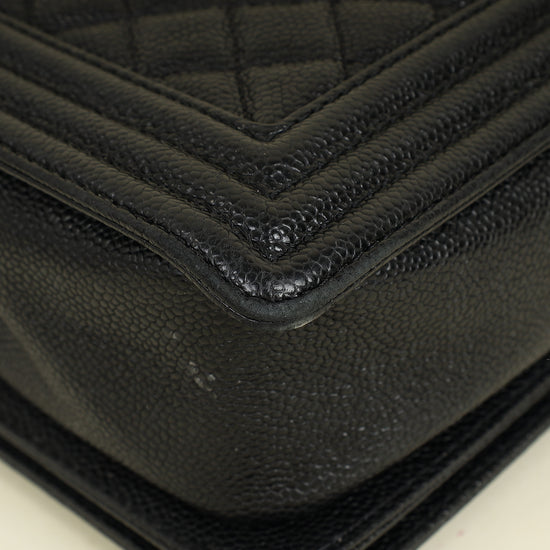 Chanel Black Le Boy Large Flap Bag