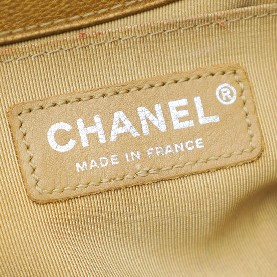 Chanel Bronze Le Boy Flap Medium Bag