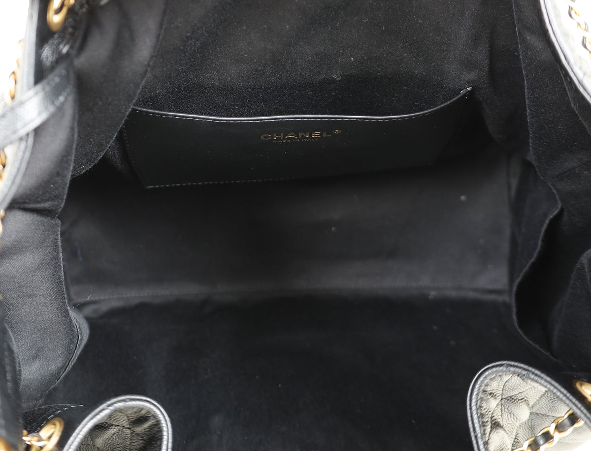 Chanel Black 25 Large Handbag