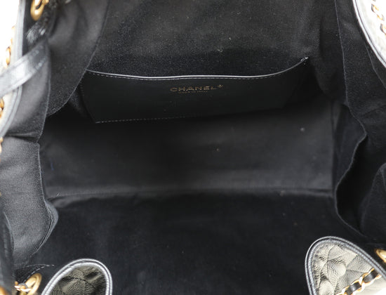 Chanel Black 25 Large Handbag