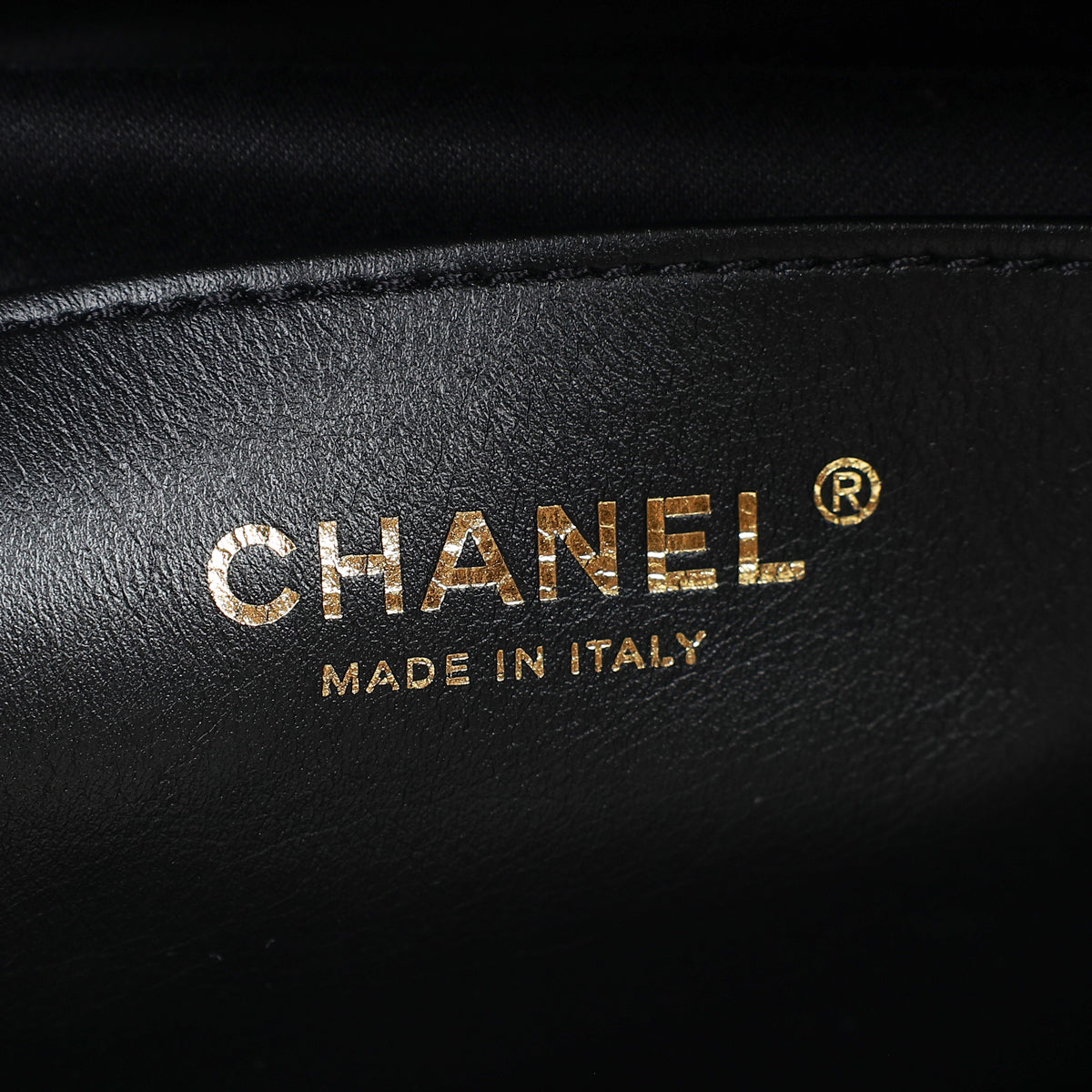 Chanel Black 25 Large Handbag