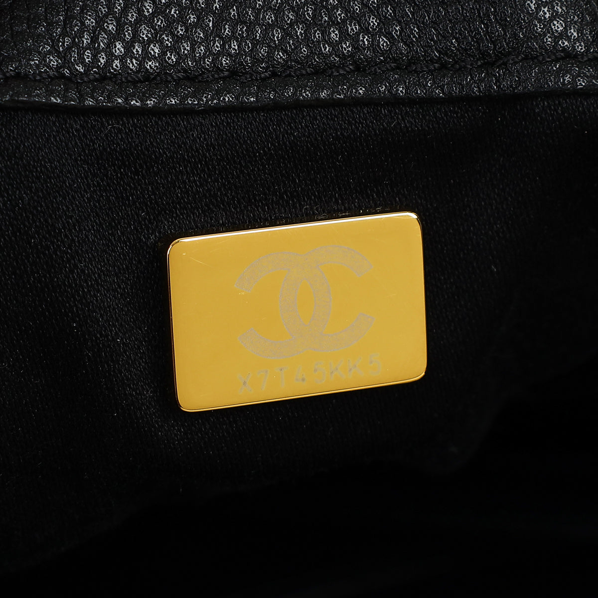 Chanel Black 25 Large Handbag