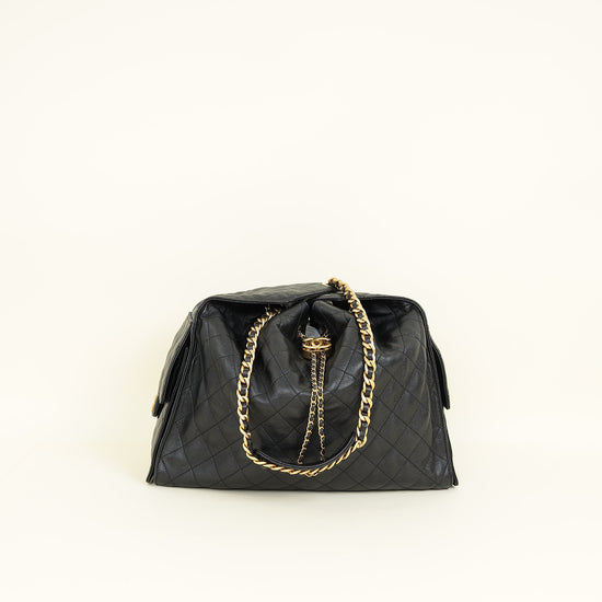 Chanel Black 25 Large Handbag