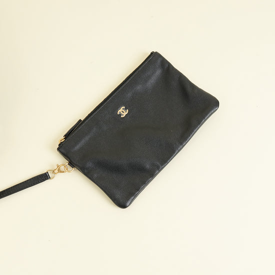 Chanel Black 25 Large Handbag