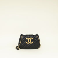 Chanel Black Large CC Messenger Bag