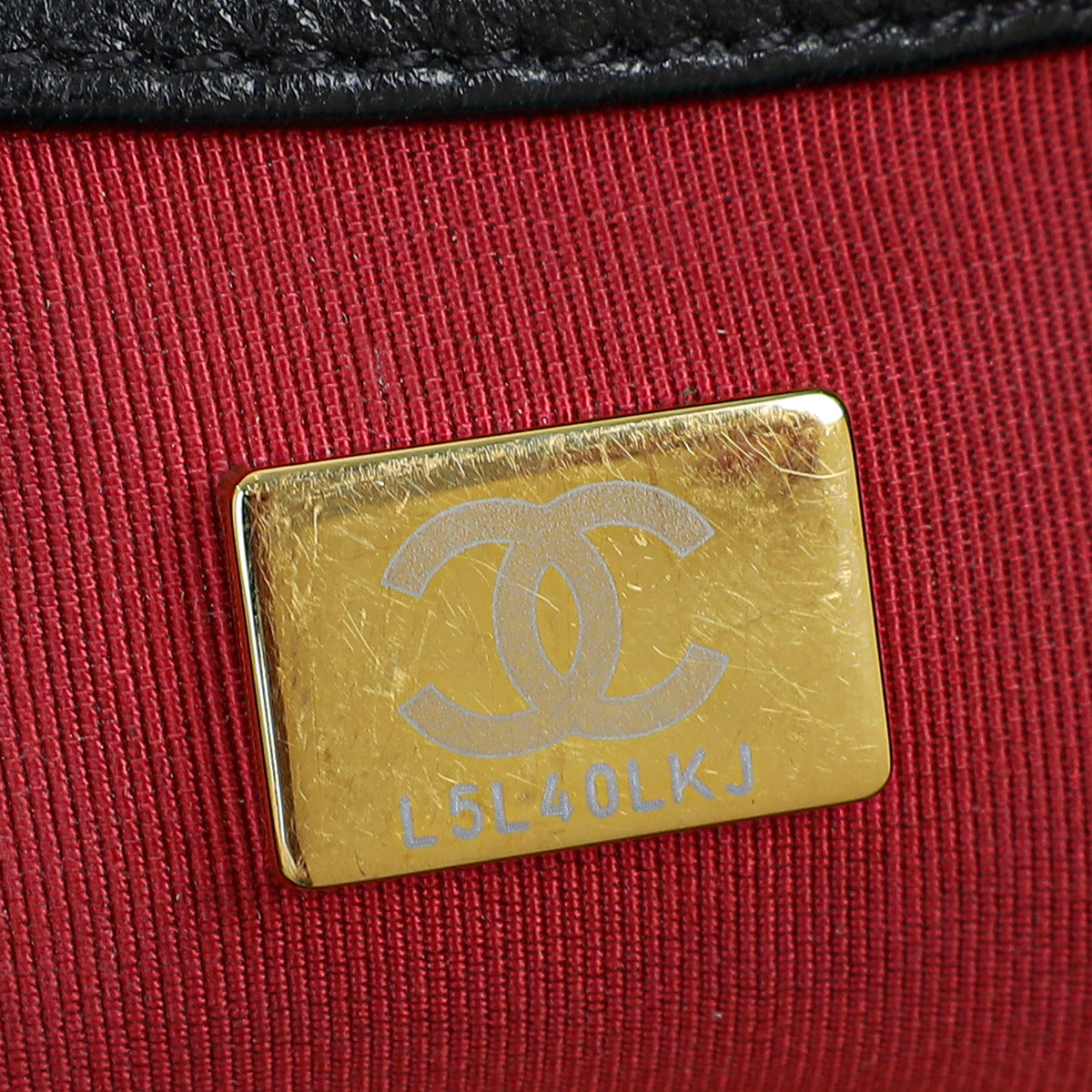 Chanel Black CC 19 Small Flap Bag