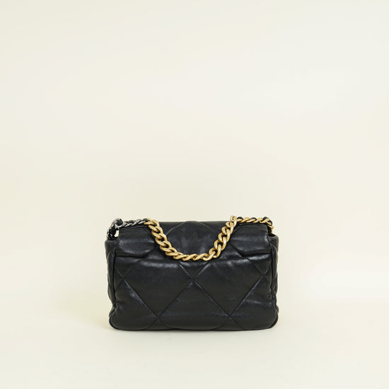 Chanel Black CC 19 Small Flap Bag