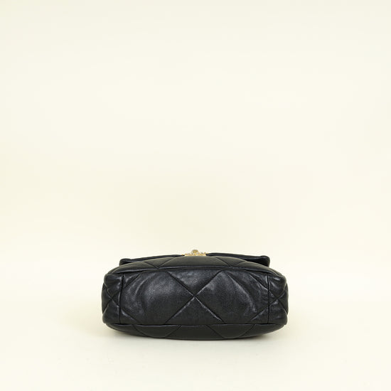 Chanel Black CC 19 Small Flap Bag