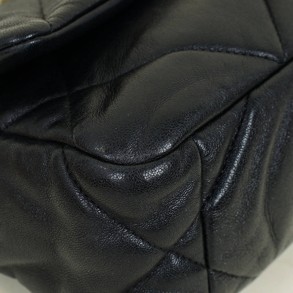 Chanel Black CC 19 Small Flap Bag