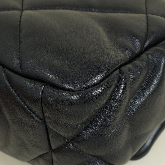 Chanel Black CC 19 Small Flap Bag