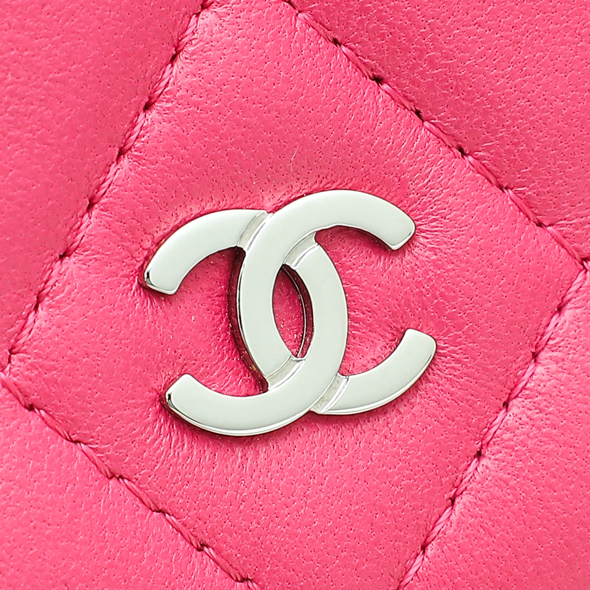 Chanel Hot Pink Classic Wallet on Chain