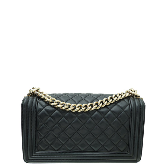 Chanel Black Le Boy Medium Flap Bag