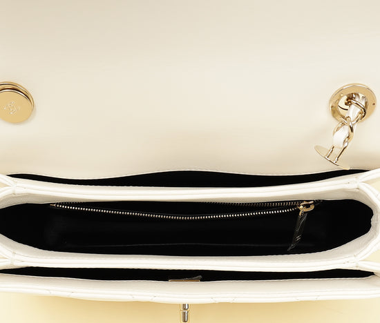 Chanel White Trendy Flap Bag-Chanel-THE CLOSET