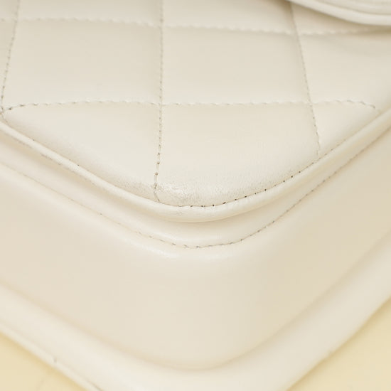 Chanel White Trendy Flap Bag-Chanel-THE CLOSET