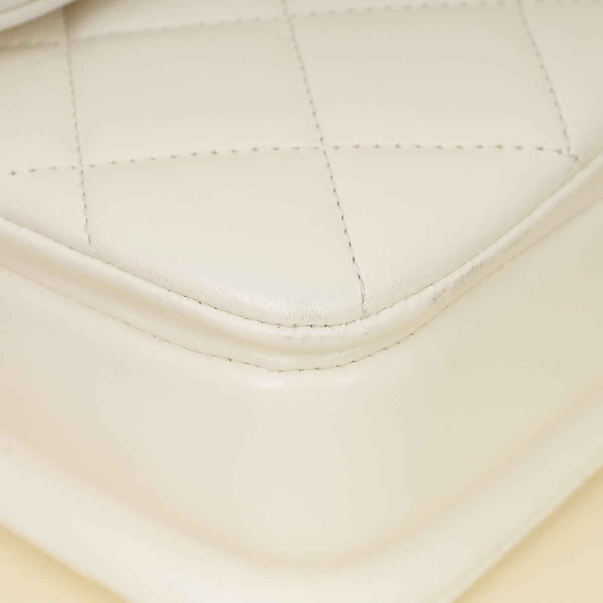 Chanel White Trendy Flap Bag-Chanel-THE CLOSET