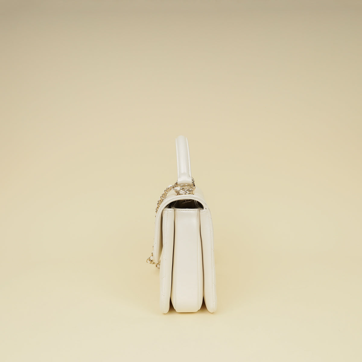 Chanel White Trendy Flap Bag-Chanel-THE CLOSET