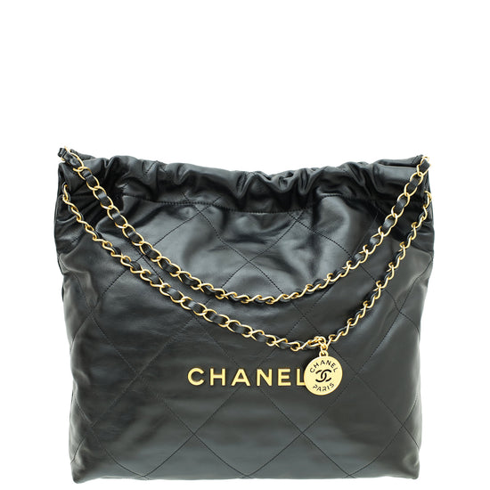 Chanel Black 22 Small Bag