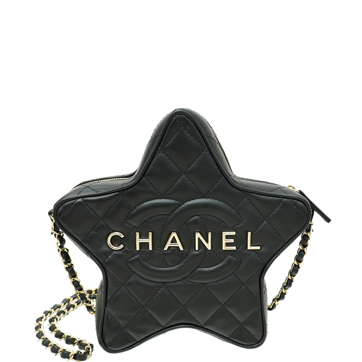 Chanel Black Logo Star Crossbody Bag-Chanel-THE CLOSET