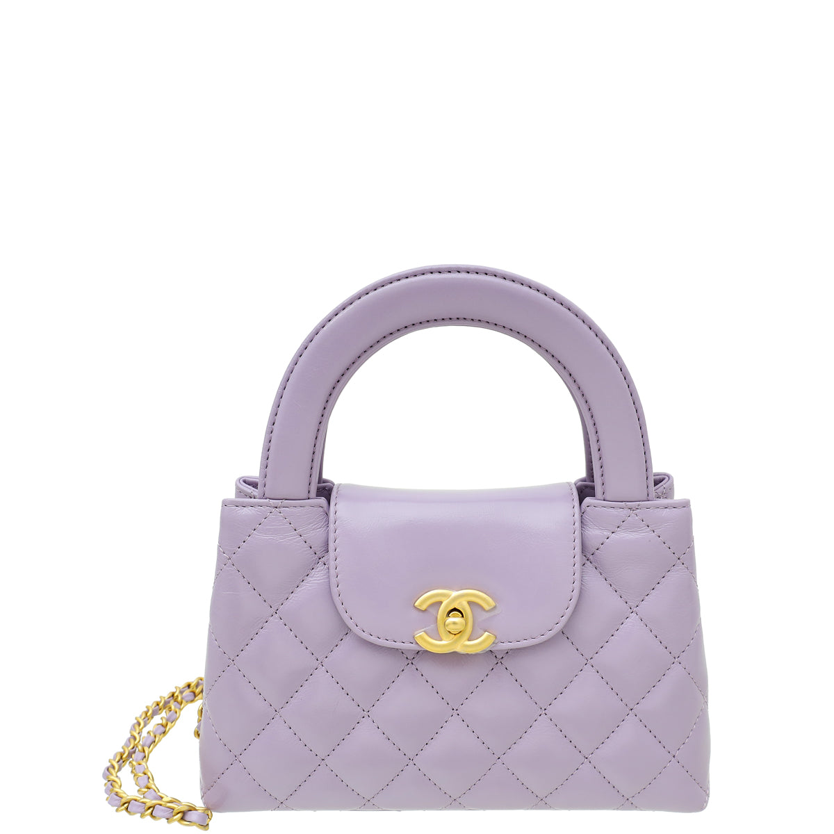 Chanel Lilac Mini Kelly Bag