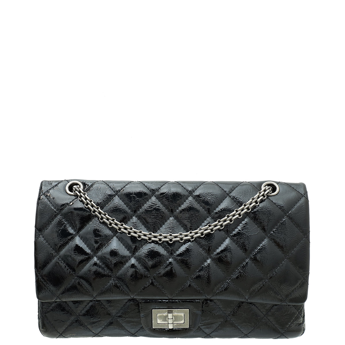 Chanel Black 2.55 Reissue Double Flap 227 Bag