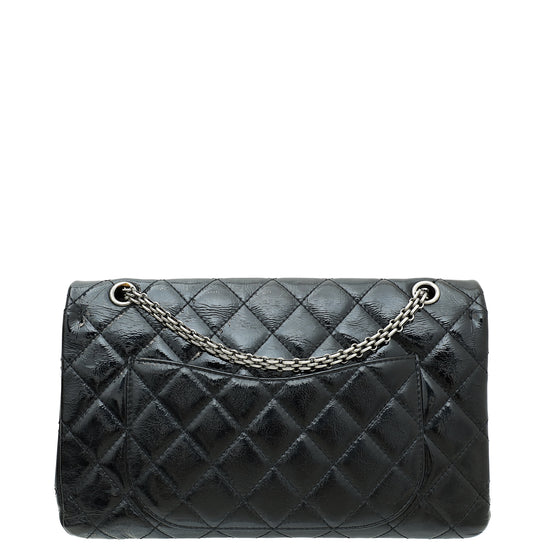 Chanel Black 2.55 Reissue Double Flap 227 Bag