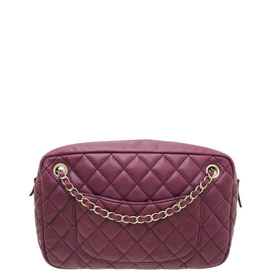 Chanel Violet Reissue Quilted Large Camera Bag – The Closet