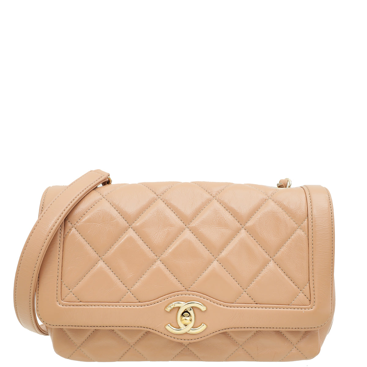 Chanel Beige 2020 Hold The Line Flap Bag-Chanel-THE CLOSET