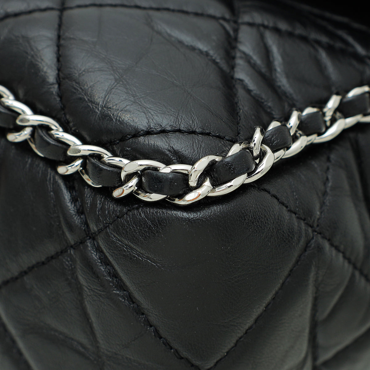 Chanel Black Chain Around Flap Bag