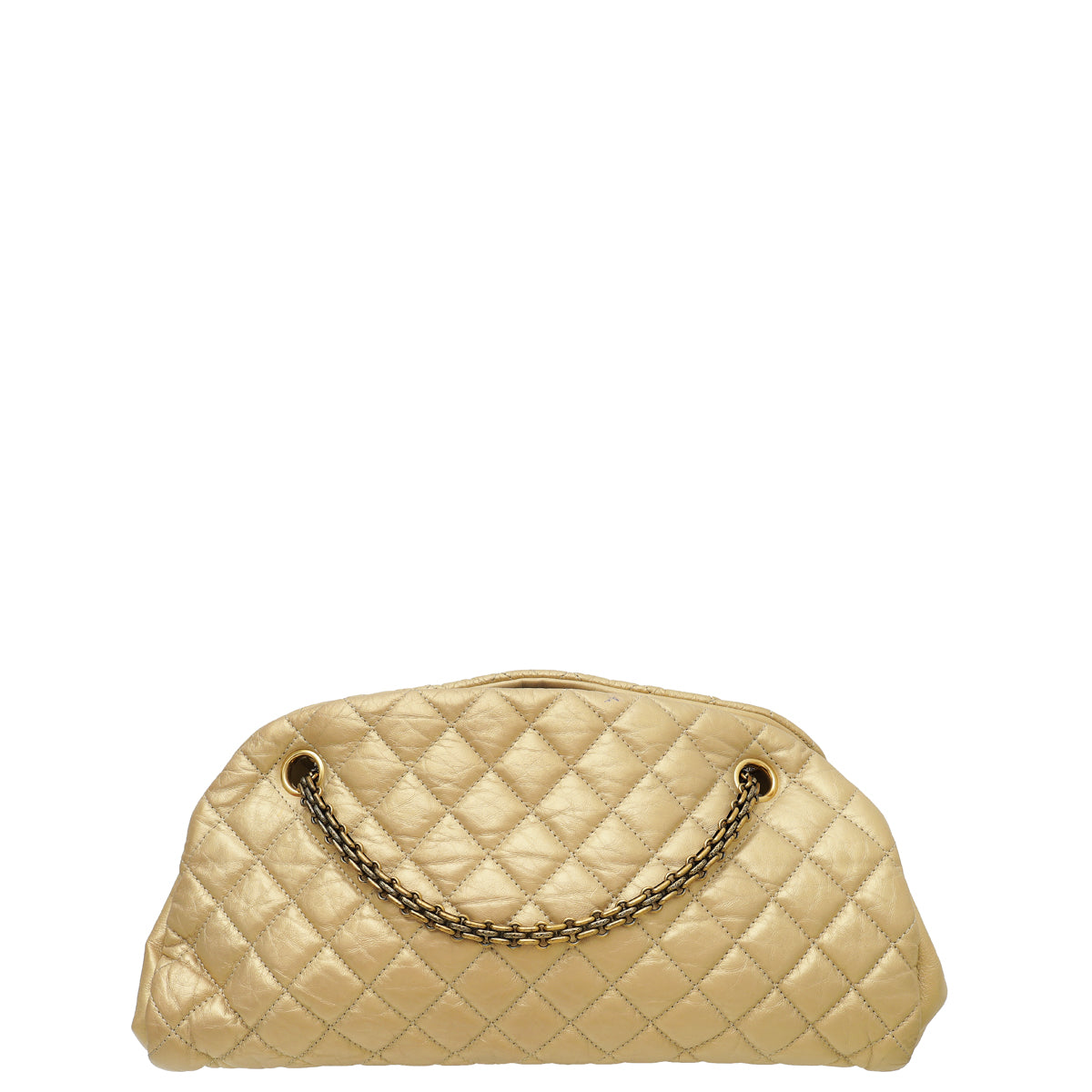 Chanel Gold CC Just Mademoiselle Bowling Bag-Chanel-THE CLOSET