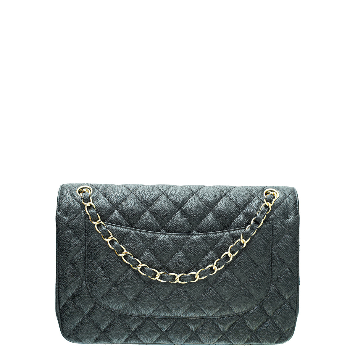 Chanel Black Classic Double Flap Jumbo Bag-Chanel-THE CLOSET