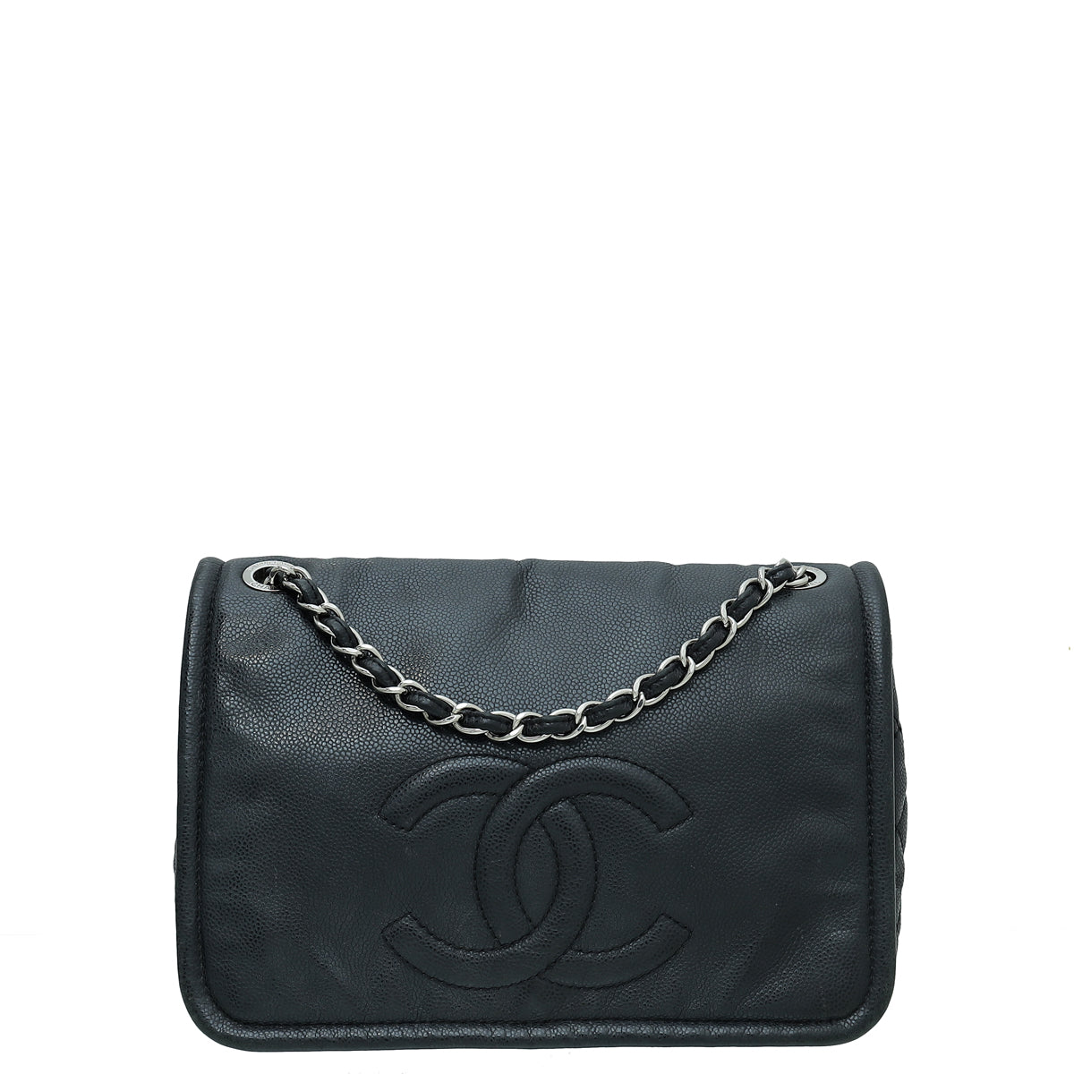 Chanel Black CC Timeless Flap Bag