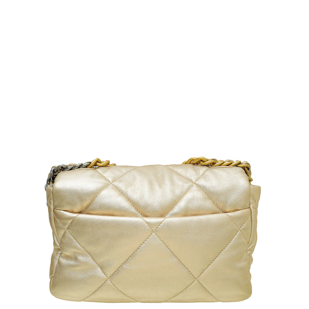 Chanel Metallic Gold 19 Small Bag-Chanel-THE CLOSET