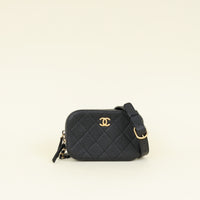 Chanel Black CC Chic Trip Waist Bag