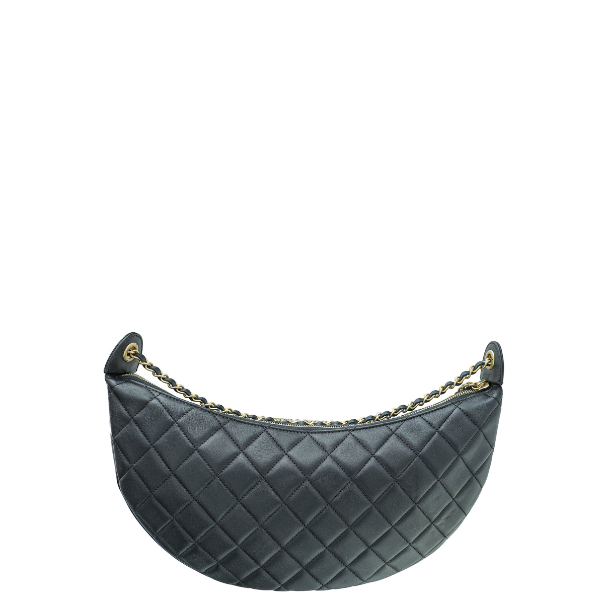 Chanel Black CC All About Chains Hobo Bag-Chanel-THE CLOSET