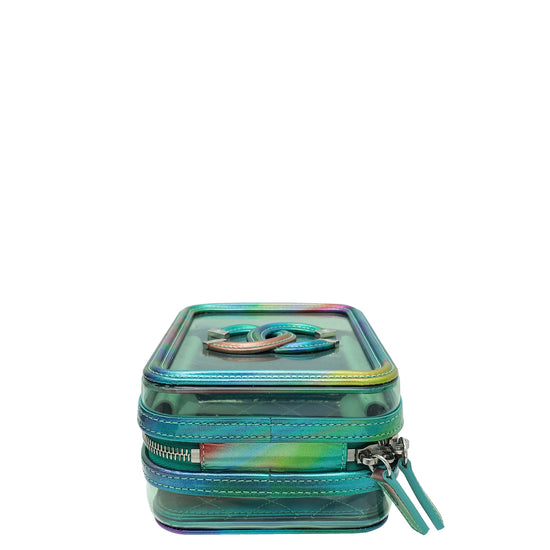 Chanel Multicolor CC Filigree Vertical PVC Vanity Case – The Closet