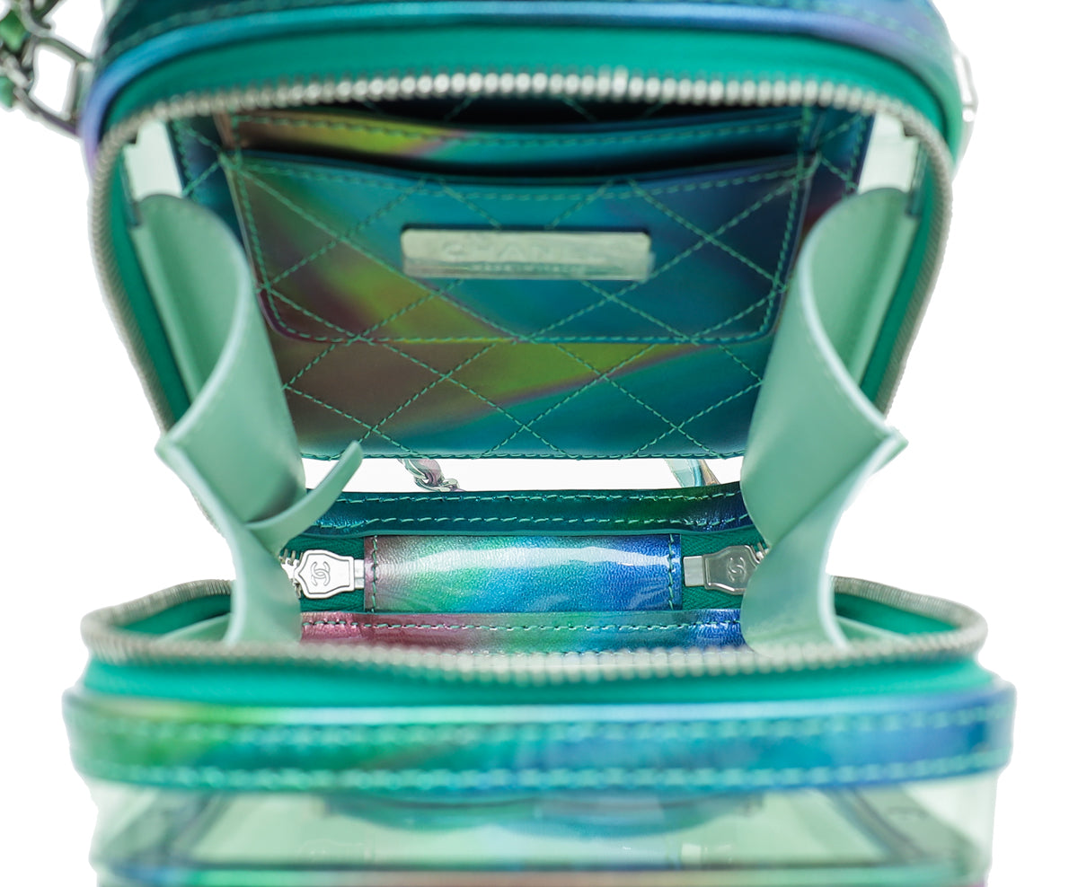 Chanel Multicolor CC Filigree Vertical PVC Vanity Case – The Closet
