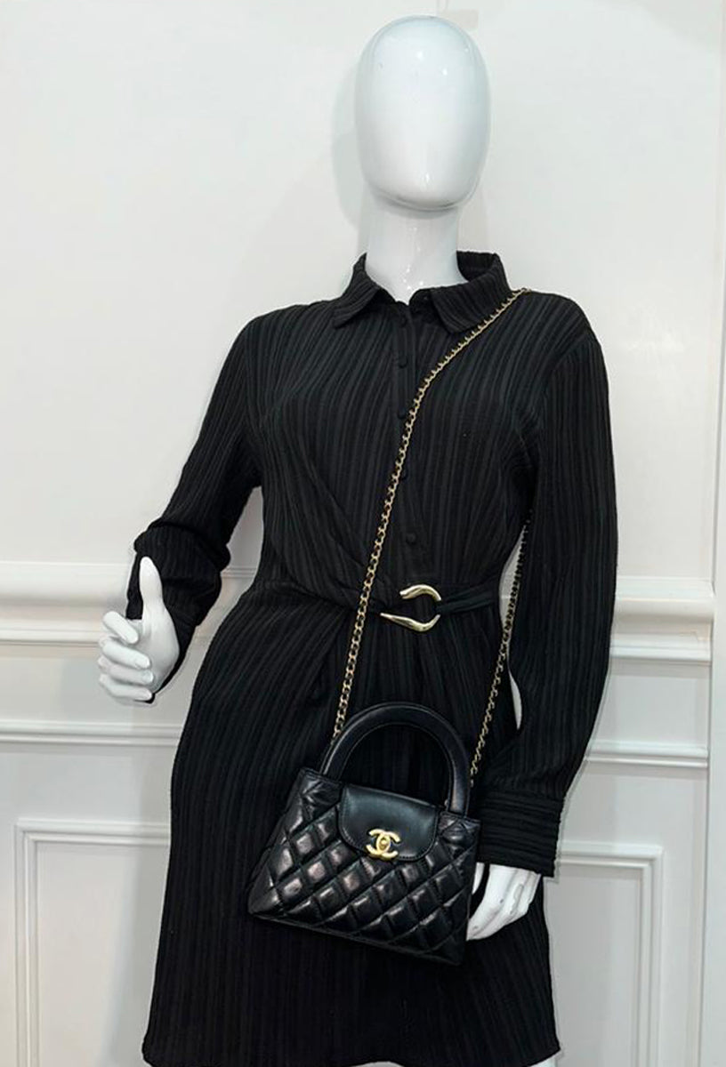 Chanel Black Mini Kelly Bag – THE CLOSET