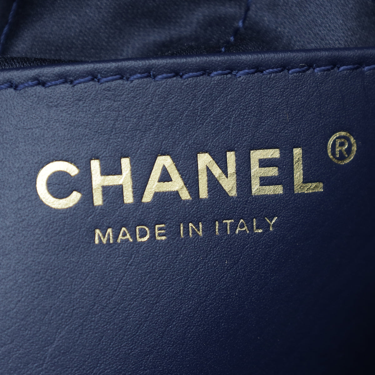 Chanel Blue Shiny 22 Mini Bag