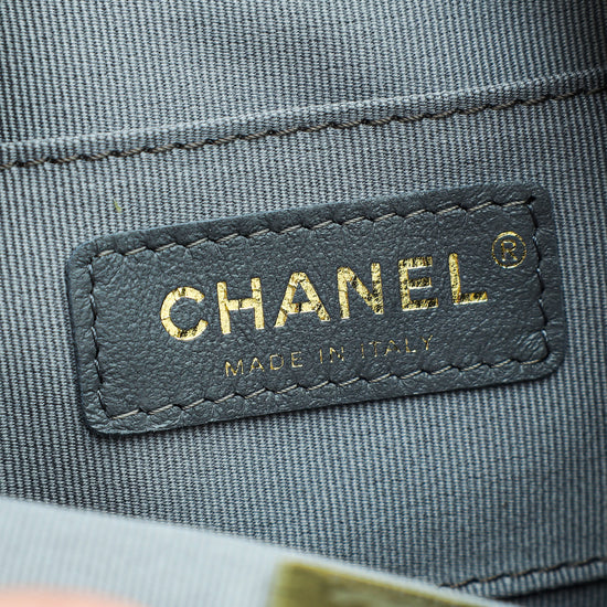 Chanel Grey CC Duma Quilted Small Drawstring Backpack Bag – The Closet