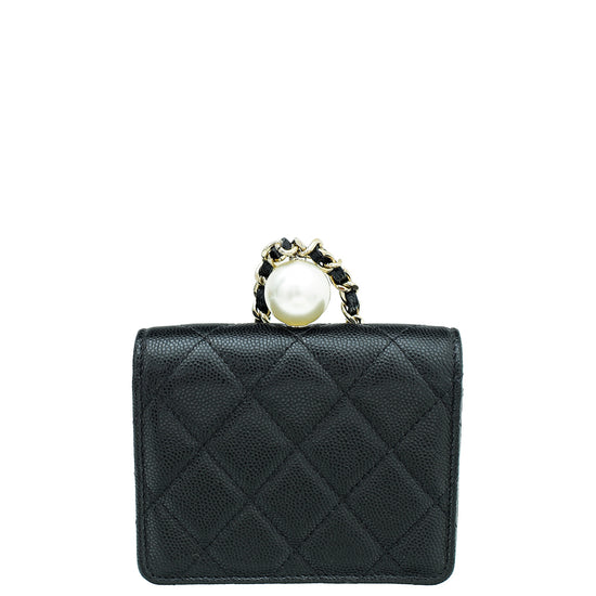 Chanel Flap Bag With Pearl CC And Chain — UFO No More