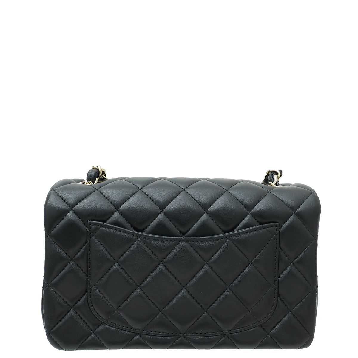 Chanel Black CC Classic Rectangular Mini Flap Bag-Chanel-THE CLOSET