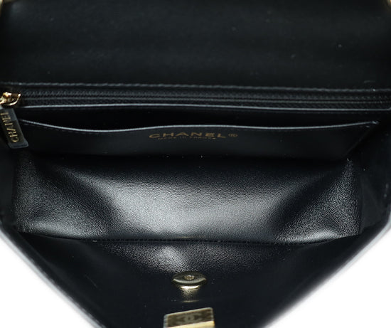 Chanel Black CC Classic Rectangular Mini Flap Bag