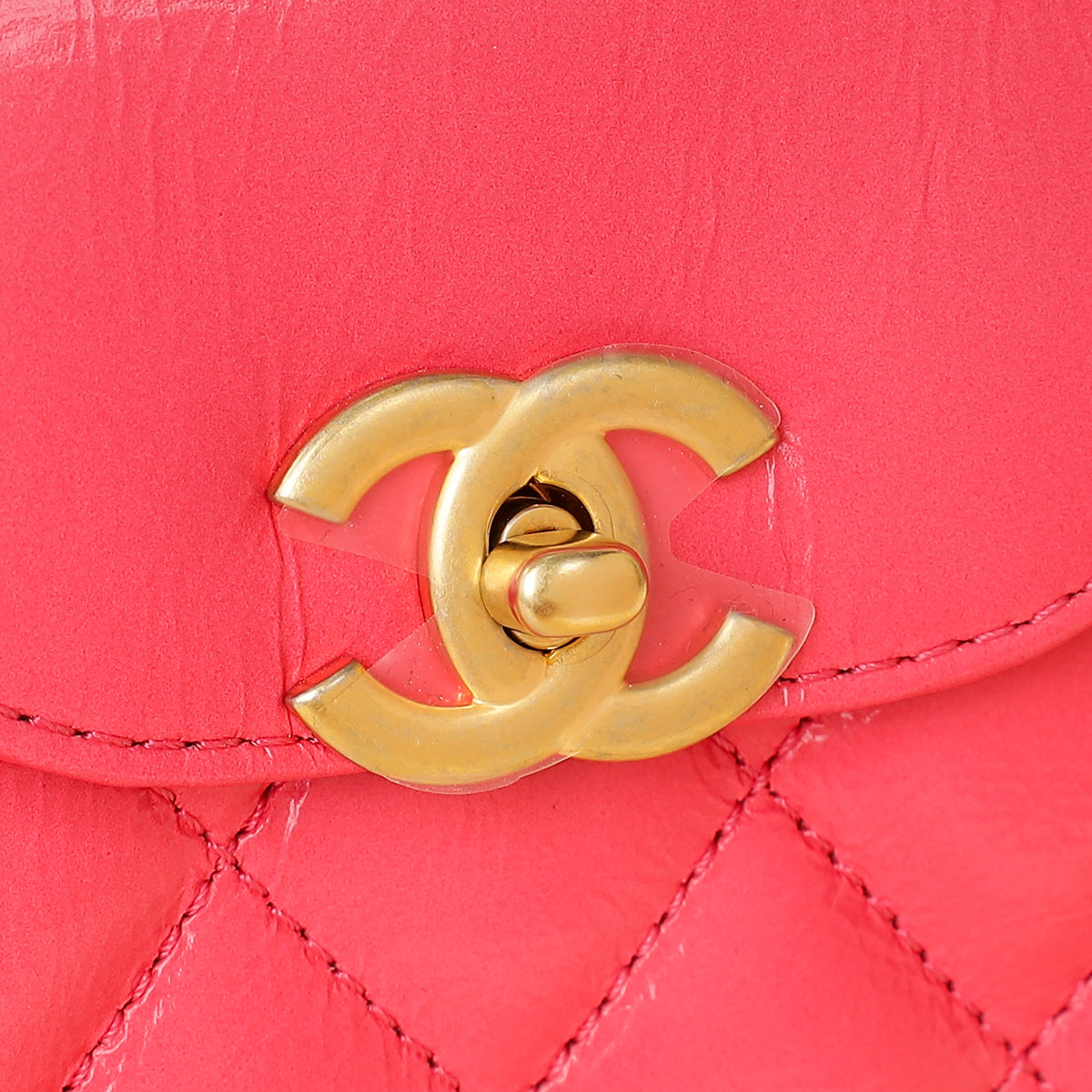 Chanel Hot Pink CC Mini Kelly Bag