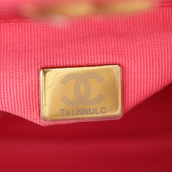 Chanel Hot Pink CC Mini Kelly Bag