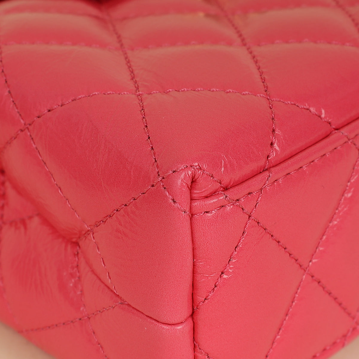 Chanel Hot Pink CC Mini Kelly Bag
