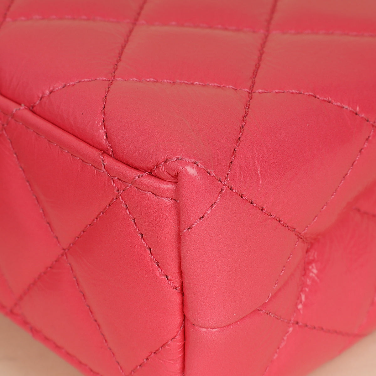 Chanel Hot Pink CC Mini Kelly Bag
