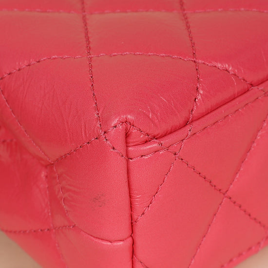Chanel Hot Pink CC Mini Kelly Bag
