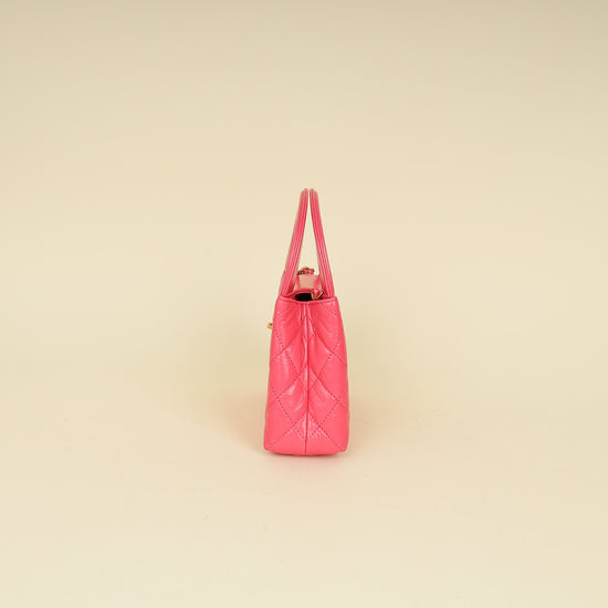 Chanel Hot Pink CC Mini Kelly Bag